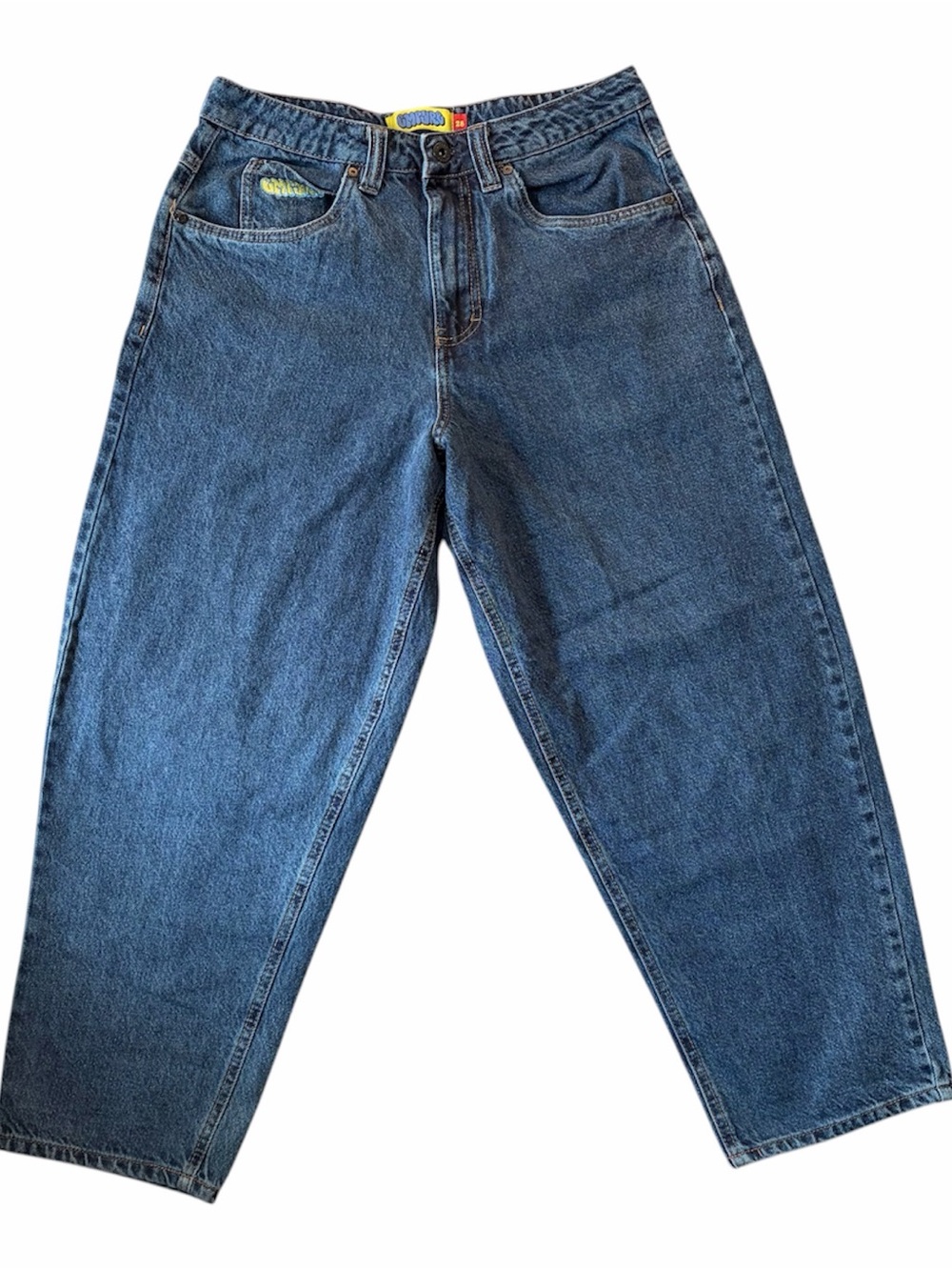 Empyre Y2K Baggy Skate Grunge Mens Jeans Size 28